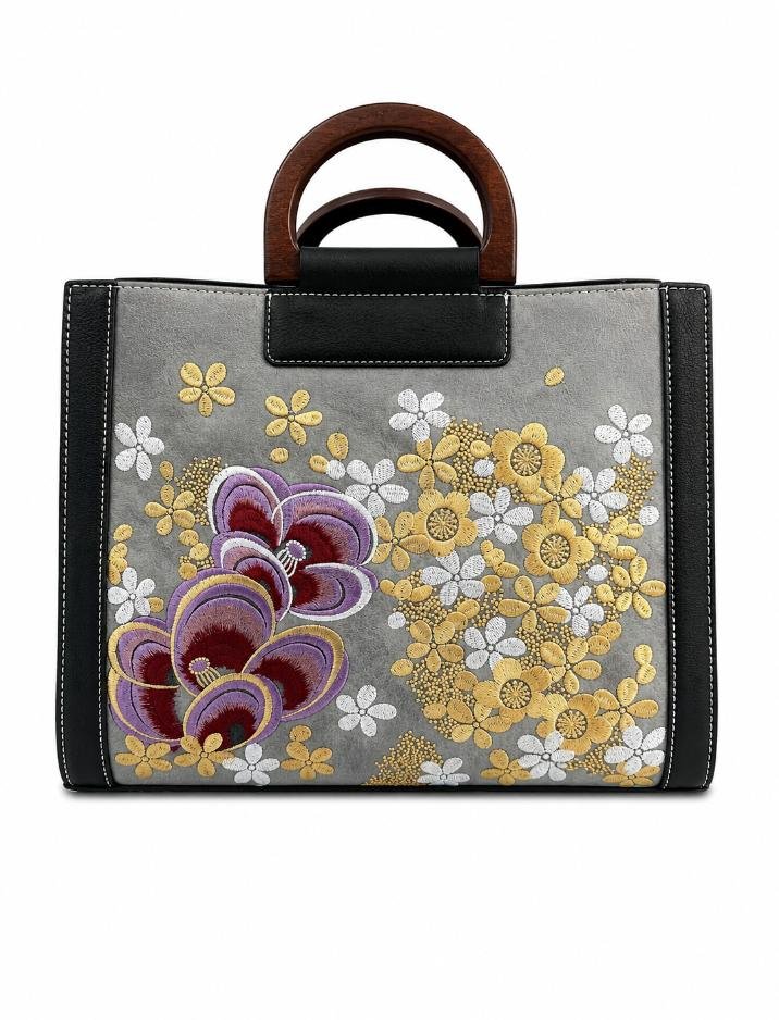 Ladies' Exquisite Embroidered Crossbody Bag