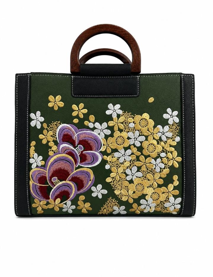 Ladies' Exquisite Embroidered Crossbody Bag