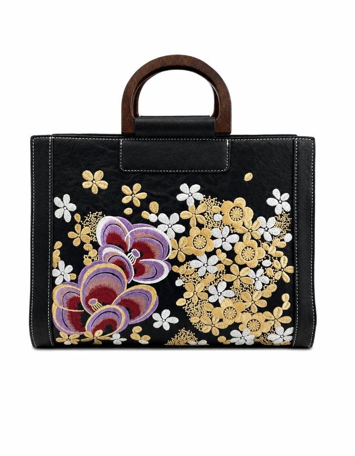 Ladies' Exquisite Embroidered Crossbody Bag
