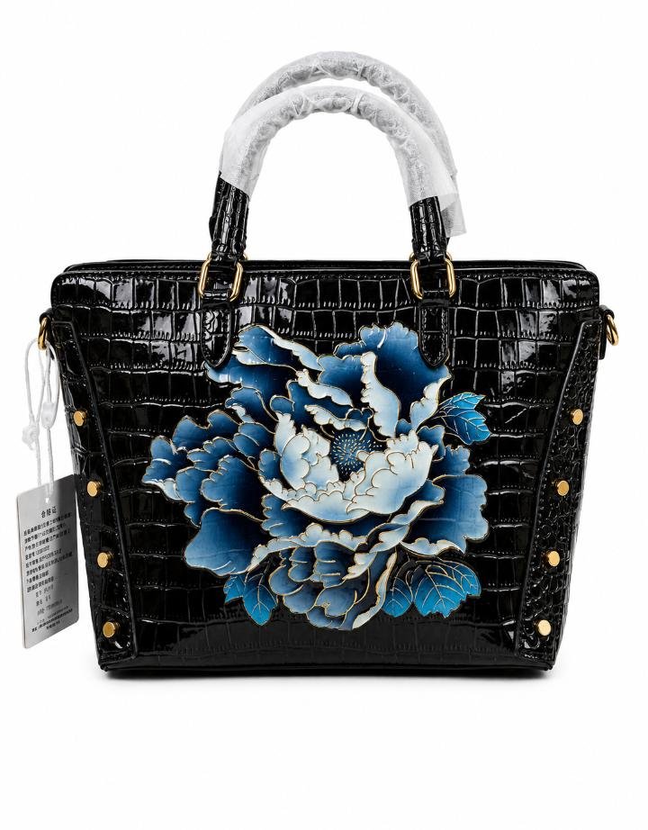 Crocodile Pattern Flow handbag