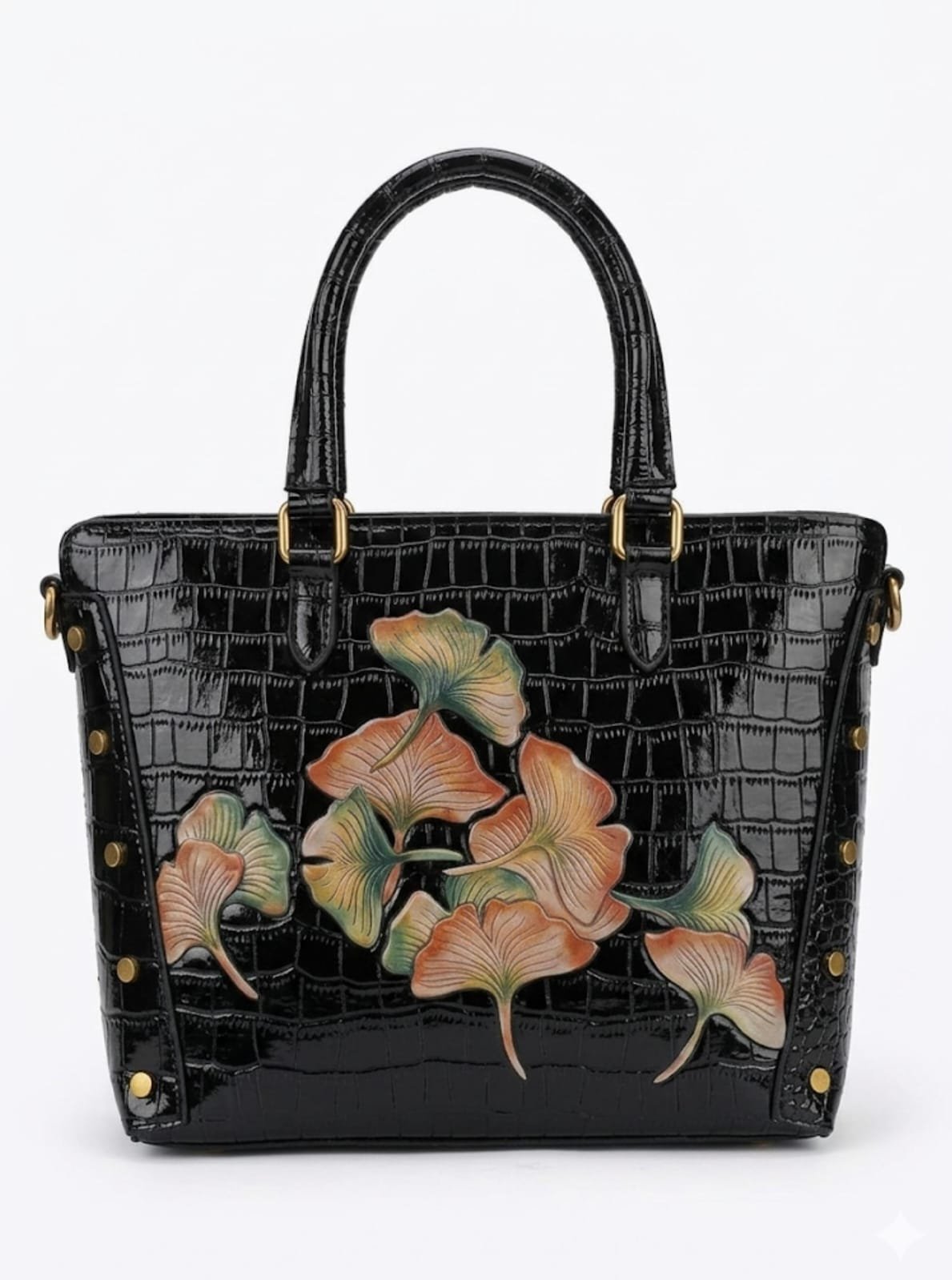 Crocodile Pattern Flow handbag