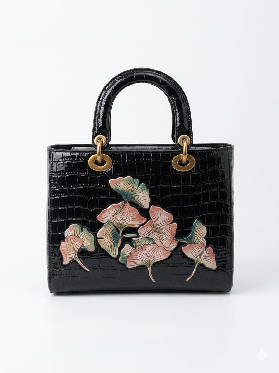 Crocodile Pattern Flow handbag