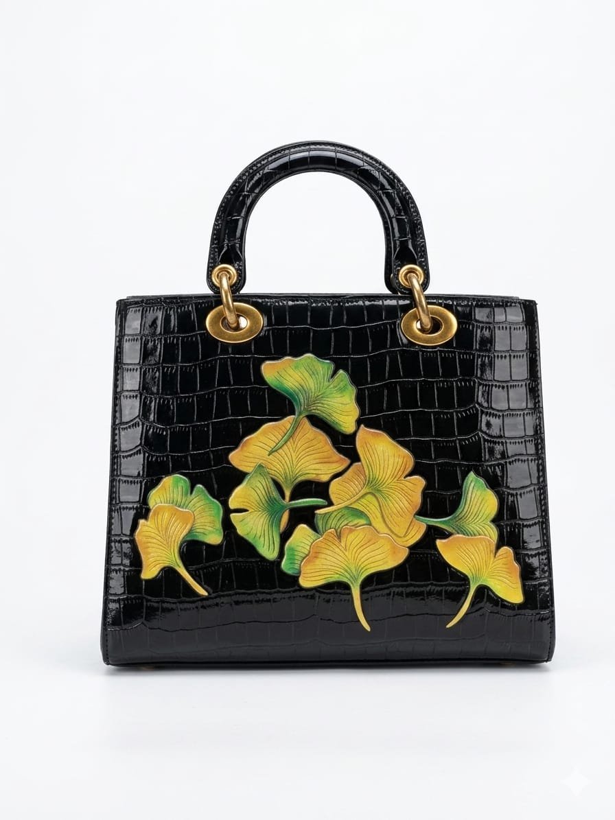 Crocodile Pattern Flow handbag
